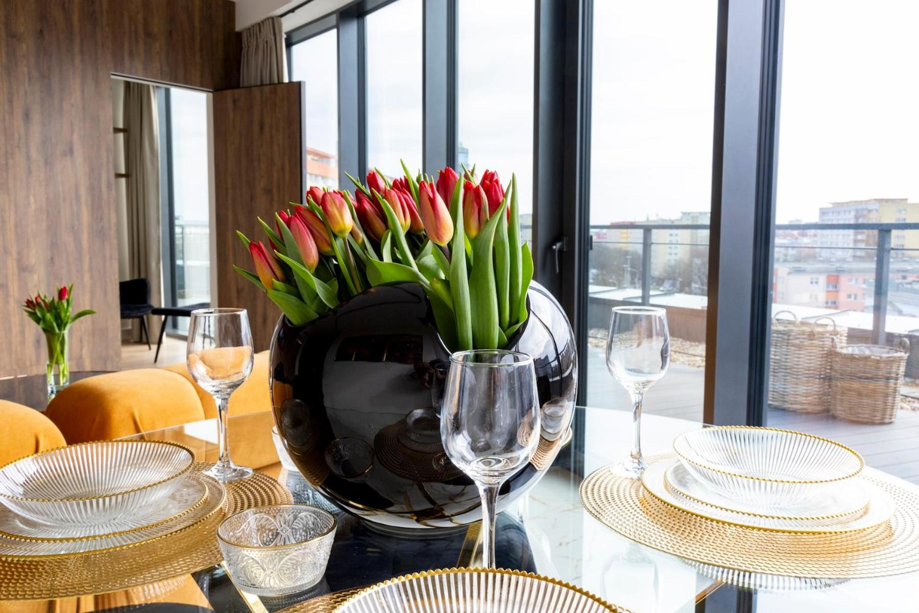 Kaleo Apartments - Hanza Tower شتشيتسين المظهر الخارجي الصورة