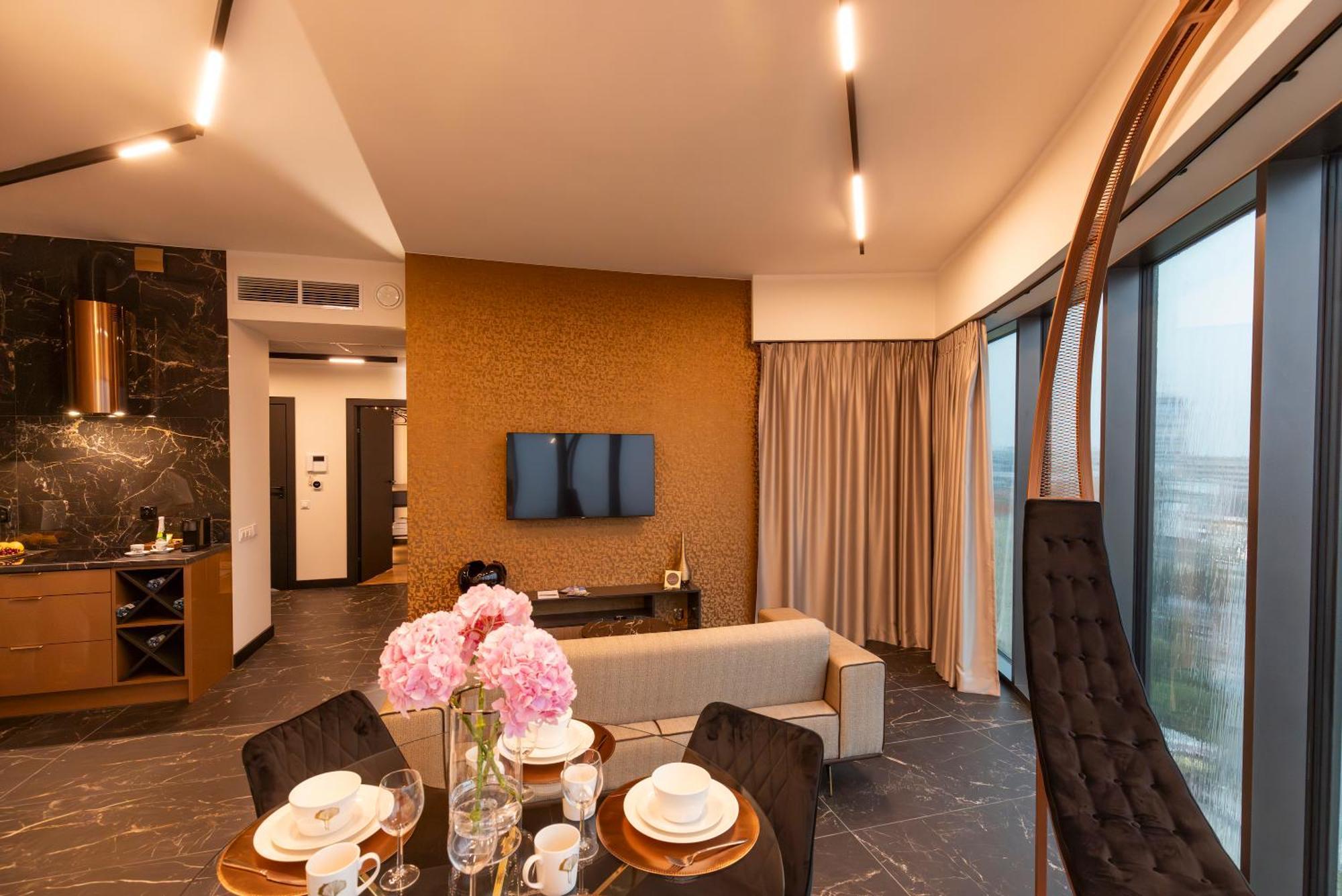 Kaleo Apartments - Hanza Tower شتشيتسين المظهر الخارجي الصورة